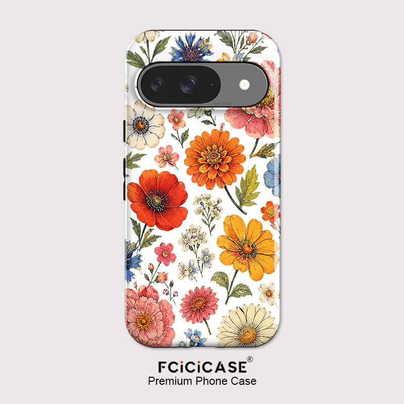 Google Pixel 8A - Fcicicase 무광 아크릴 폰 케이스 (구글