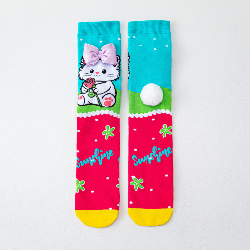 유아 여아 무릎 높이 양말 미끄럼 방지 3D 만화 동물 - Baby Sock Oximeter 리뷰 및 가격