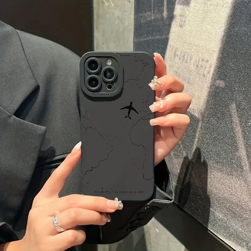 여행에서 영감을 받은 비행기 경로 디자인 폰 케이스 ( - Samsung Galaxy S24 리뷰 및 가격