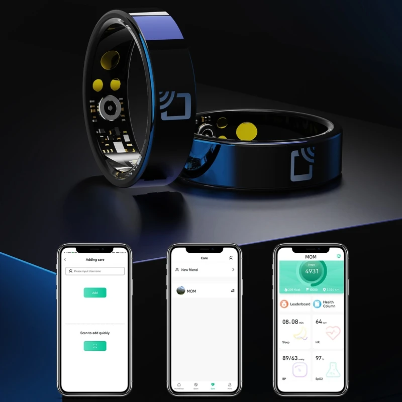 NFC 스마트 링 - 심박수 건강 수면 모니터 IP68 - Smart Ring Nfc Pay 리뷰 및 가격